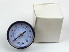 Air Compressor Pressure Hydraulic Pressure 0-160 PSI Gauge 1.5” Face Back Mount