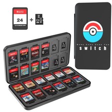 PURBHE Switch Game Case for Nintendo Switch 1 2 Card, Portable Nintendo Switch