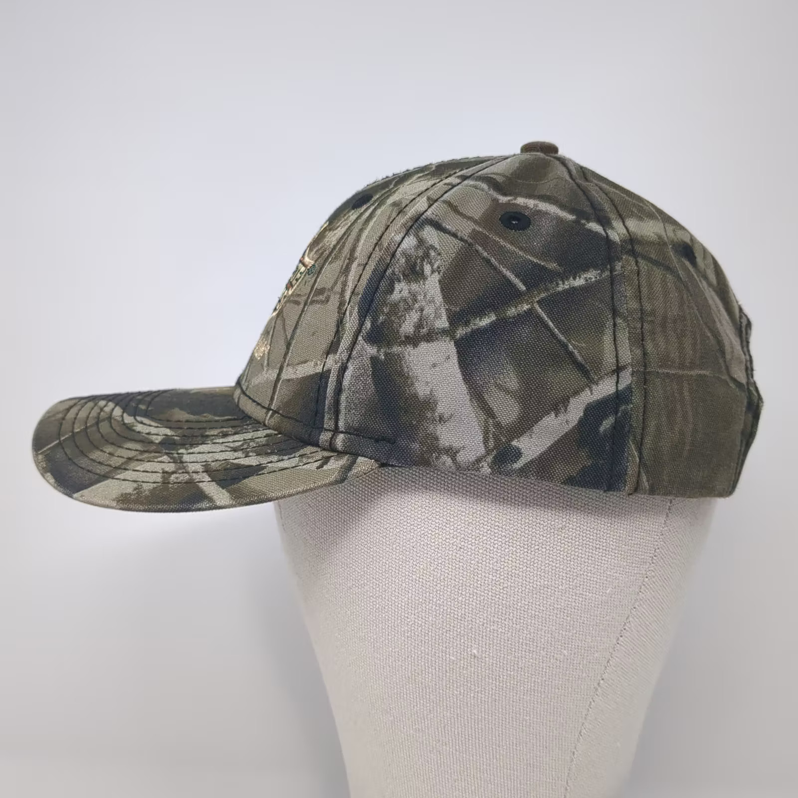 Baseball Cap Brown Green Hat Interstate Batteries… - image 3