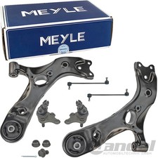 2xMEYLE QUERLENKER+KOPPELSTANGE VORNE passend für TOYOTA AURIS COROLLA E15 VERSO