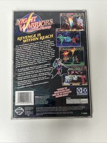 Night Warriors: Darkstalkers' Revenge (Sega Saturn) CIB + Reg Tested & Working