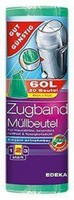 Gut & GüNstig 30 MüLlbeutel Mit Zugband 60 Liter, Abfallbeutel, AbfalltüTen, MüL