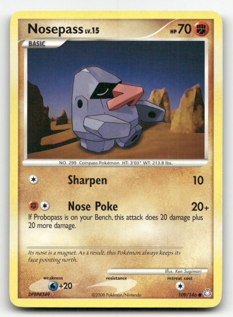Nosepass 109/146 Pokemon MP