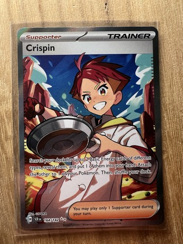 Crispin - 164/142 - SV07: Stellar Crown (SCR) NM Trainer
