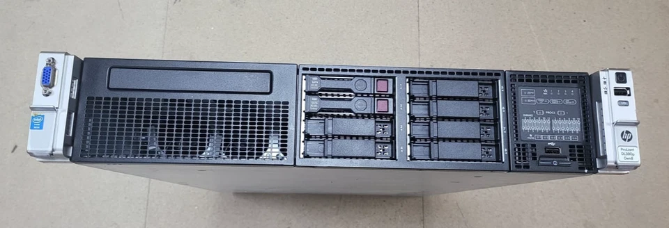 HP Proliant DL380p GEN8 2x 6-Core E5-2640 2.5GHz 32GB Ram 8x 2.5" Bay 2U Server - Image 2 of 4