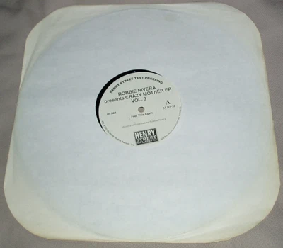 12" Robbie Rivera presents Crazy Mother EP Vol. 3 (Henry Street Music) - Imagen 1 de 4