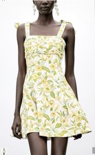 Zara Cute Mini Floral Dress