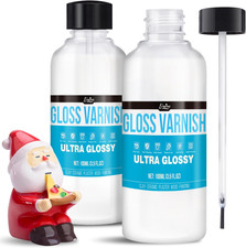 Air Dry Clay Glaze - 200Ml Clay Varnish for Air Drying Clay, Gloss Varnish for A