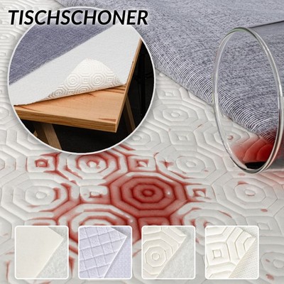 Tischschoner Tischpolster Molton Tischdeckenunterlage Tischschutz Meterware ANRO