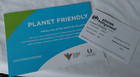PLANET HOLLYWOOD LAS VEGAS NEVADA    CHECK-IN CARD AND ENVIROMENTAL INFO — photo 1