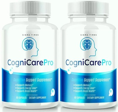CogniCare Pro Brain Booster Pills to Support Brain Fog & Memory Loss - Pack of 5