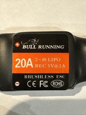 20A ESC 2-4S ELECTRONIC SPEED CONTROL  5V New