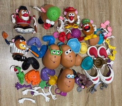 Mr & Mrs Potato Head Huge Mixed Lot With Accessories, Hockey