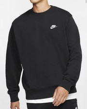 Nike Mens Club Crew Neck Fleece Sweatshirt