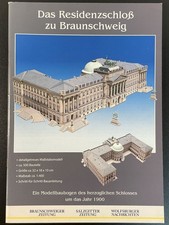 Modellbaubogen - Braunschweiger Residenzschloss - Braunschweiger Zeitungsverlag
