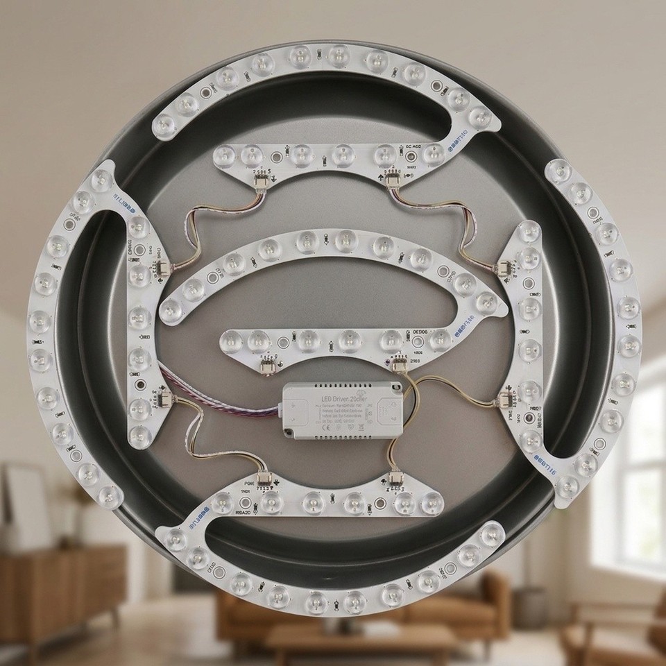 LED Panel Module for Existing For Ceiling Lights 3-Color 6000K 4000K ...