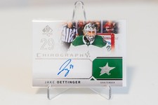 2024-25 SP Authentic Chirography Auto Jake Oettinger #C-JO Dallas Stars