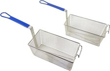 2 Frying Basket Commercial Deep Fat Fryer Replacement for Pitco/Frialator Heavy