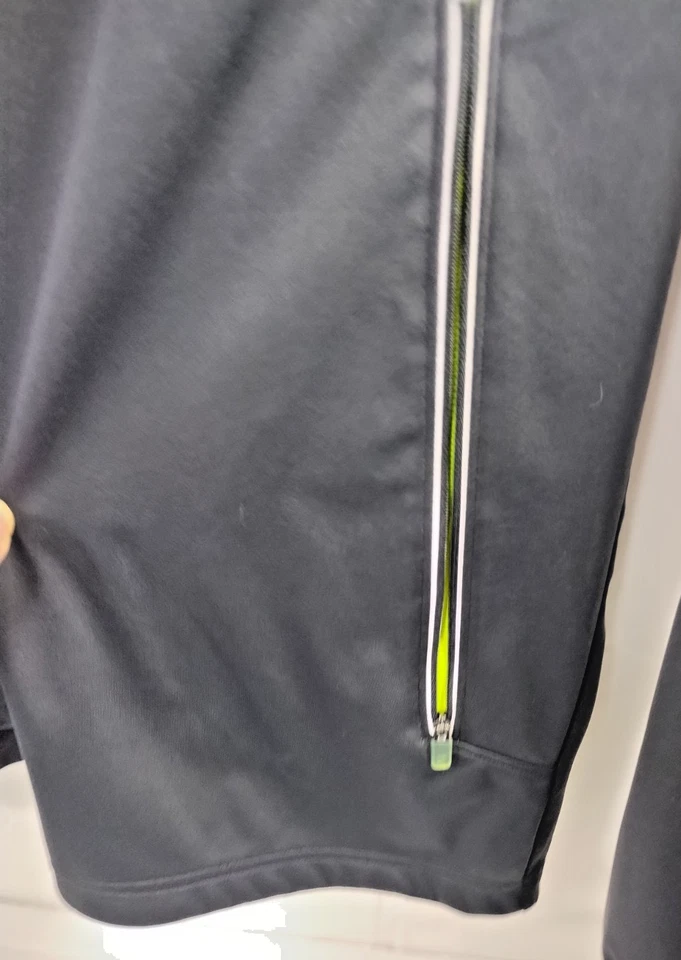 Under Armour Mens Large Black Cold Gear Soft Shell Full Zip Jacket Coat - Image 3 of 4