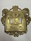 Virginia Metalcrafters Brass Double Switch Plate Cover 6.5” — photo 1