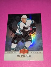 2007 Flair Showcase Joe Pavelski Rookie Auto In Person Auto