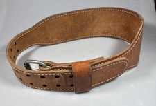 Vintage  Altus Olympic Heavy Leather Double P...