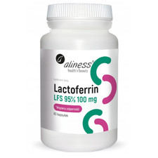 (Einheit/0,48€) Aliness Lactoferrin LFS 95 % 60 Kapseln D/S