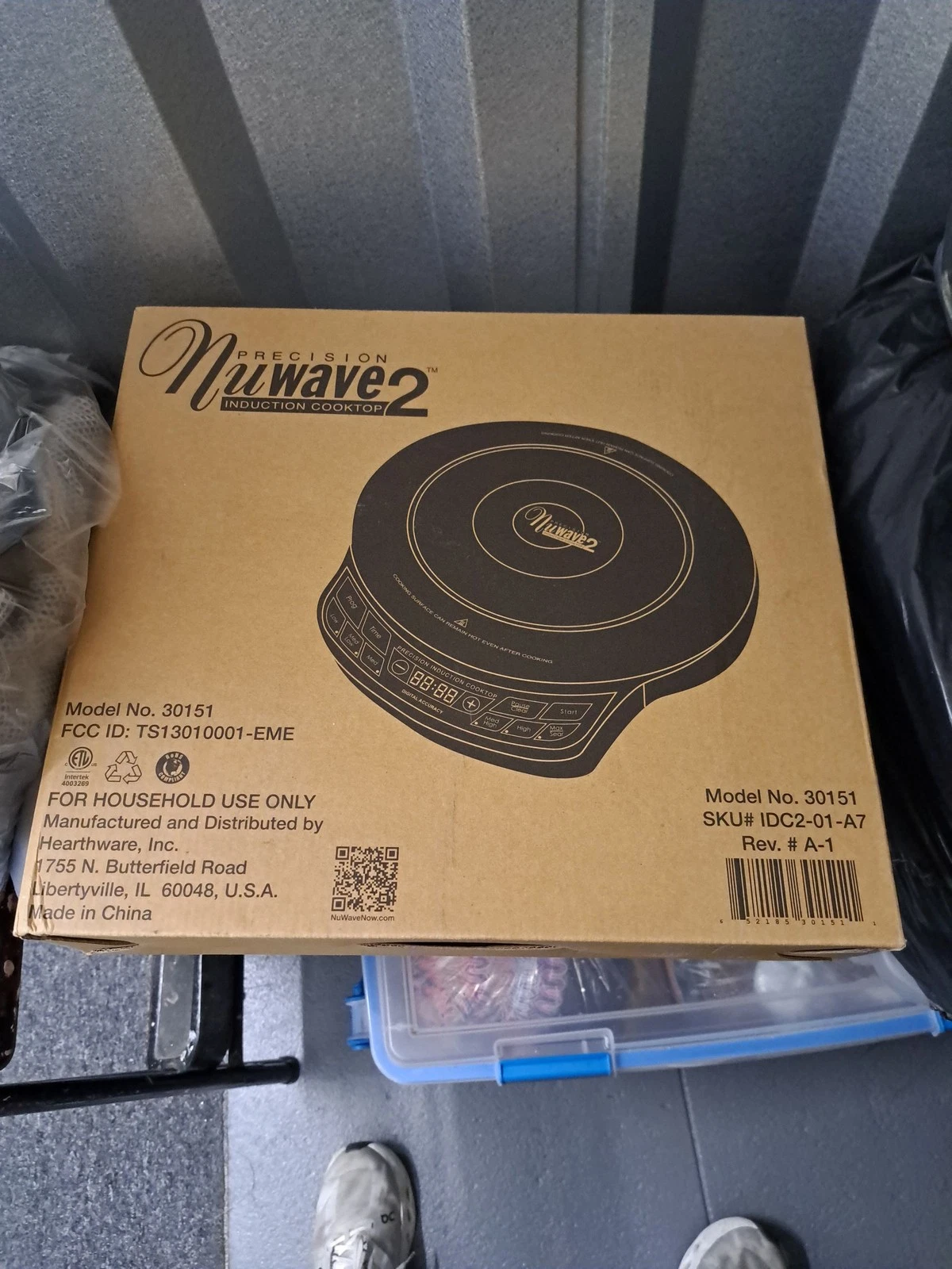 NuWave 2 Precision Induction Cooktop Portable Burner
Opens in a new window or tab