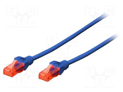 RJ45-Stecker,beiderseitig U/UTP Patch cord CCA 5e Line PVC