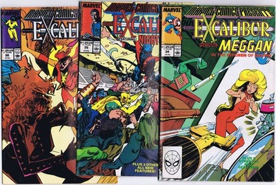 MARVEL COMICS PRESENTS # 34, 35, 36 US Comics 1989 WOLVERINE Konvolut