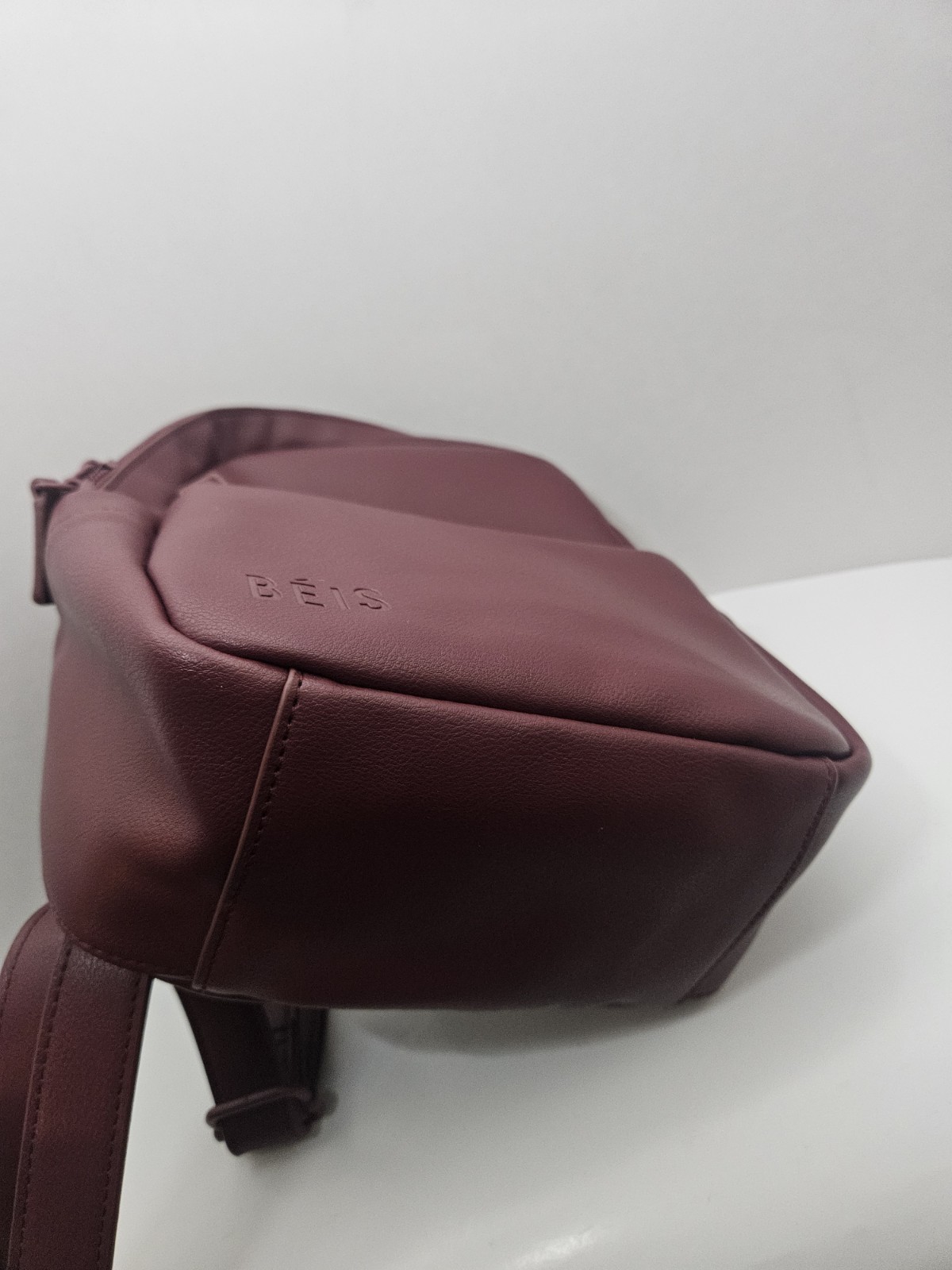 Beis The Essential Mini backpack In Burgundy - image 8