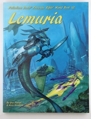 Rifts World Book 32 Lemuria Greg Diaczyk, Kevin Siembieda  Palladium
