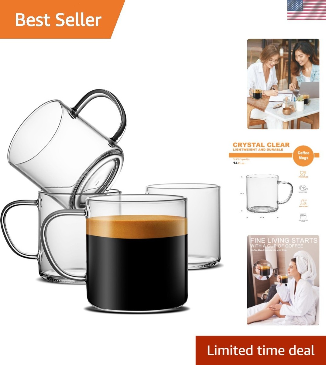 18 oz stainless steel coffee mug Tal Stainless Steel Ranger Coffee Travel Mug 18 oz, Black