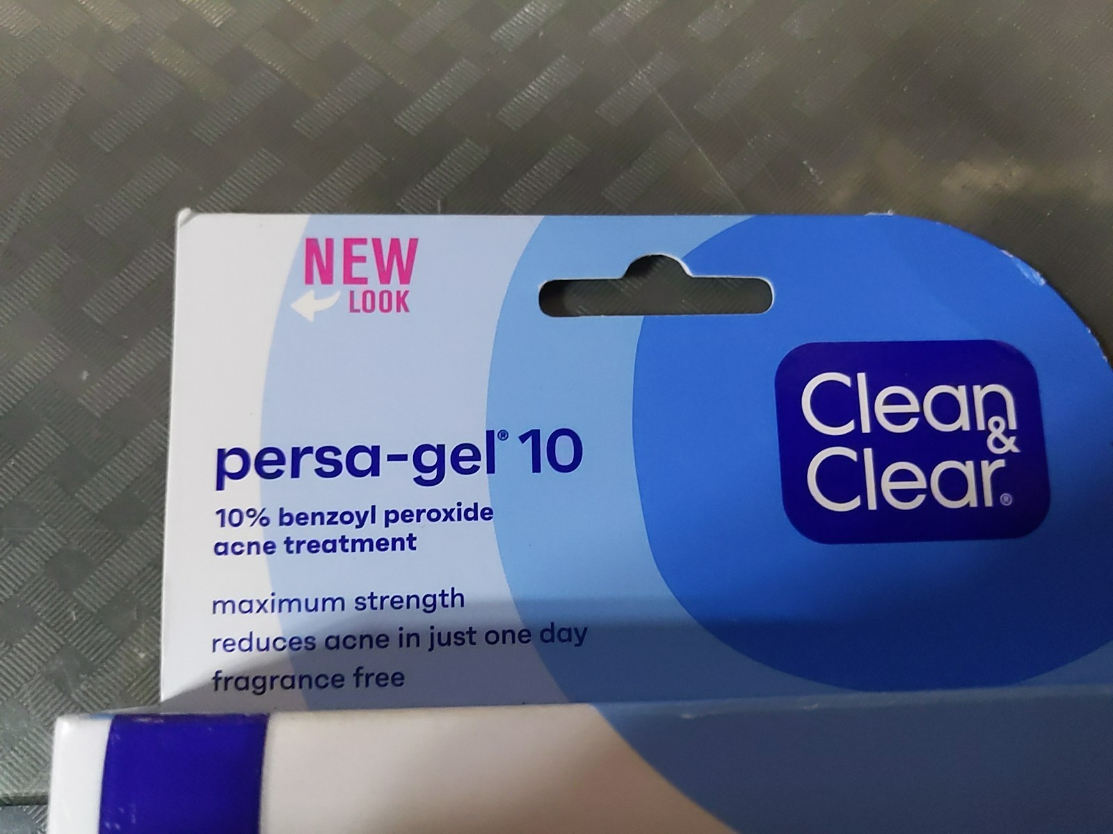 Clean & Clear Persa-Gel 10 Benzoyl Peroxide Acne Treatment 1 FL OZ Exp 05/26 #L2