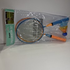 Franklin SmashMinton Set 2 Metal Rackets 2 Shuttlecocks NEW