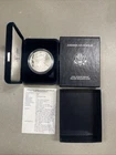 1999-P Proof American Silver Eagle Dollar $1 Box & COA US Mint Bullion OGP