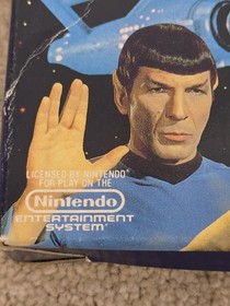 star trek 25th annivresary nintendo game NES original box and manual 1991 tested