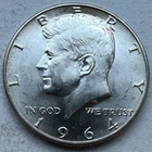 1964-D Kennedy Half Dollar 90% Silver - INV#8679
