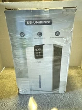 New Open Box- CT6 85 OZ Dehumidifier 800 Sq Ft Quiet White