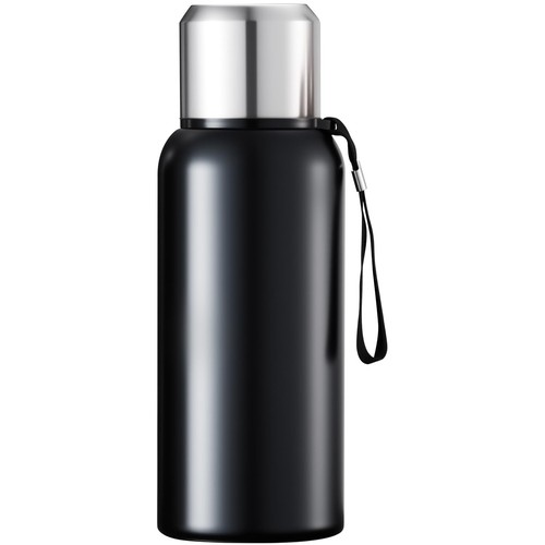 Stainless Steel Water Bottle 20oz, Double Wall Vacuum Metal Water ...