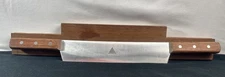 Vintage Victorinox Swissmart 2 Handle Cheese Knife W/ Storage Block