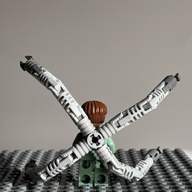 Lego Dr. Octopus (Otto Octavius) / Doc Ock Sand Green (spd015) 4856 - 1A