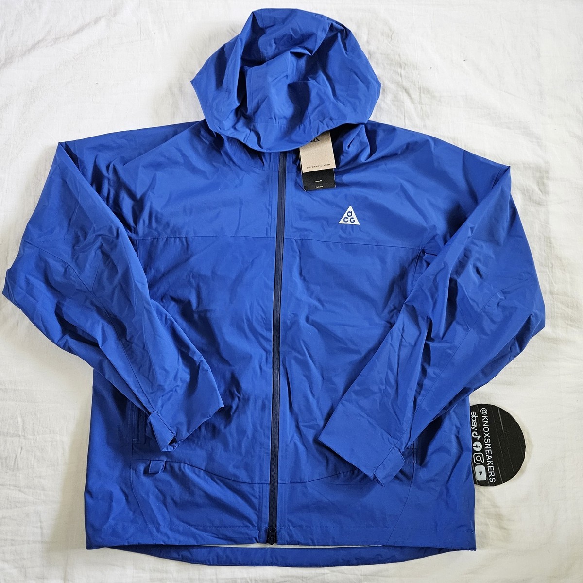 Nike ACG Morpho Storm-Fit ADV Blue Rain Jacket HJ2687-480