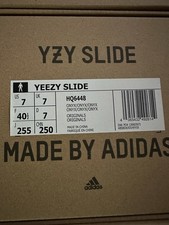 Yeezy Slide Onyx Men's HQ6448 Size 7