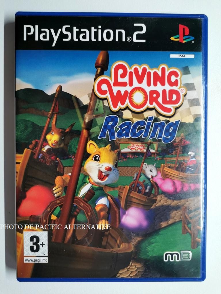 jeu LIVING WORLD RACING pour playstation 2 PS2 francais course voiture COMPLET