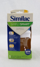 Similac - Simply Smart 4 fl oz Bottle - Level 1 Nipple - Clear - BPA FREE