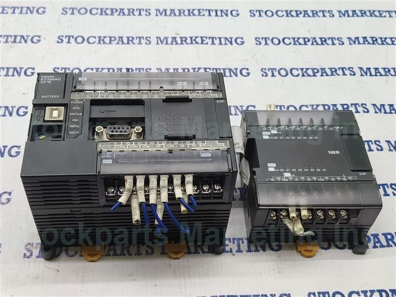 Omron CP1E-NA20DR-A Programmable Controller 100-240V AC 50/60Hz w/ CP1W-16ER