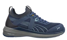 Puma Men's Turbo Navy /Grey Low  Composite Toe ESD Slip Resistant 64.517.5