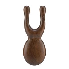 1pc Wooden Gua Sha Facial Massage Tool Face Nose Eye Acupressure Massager