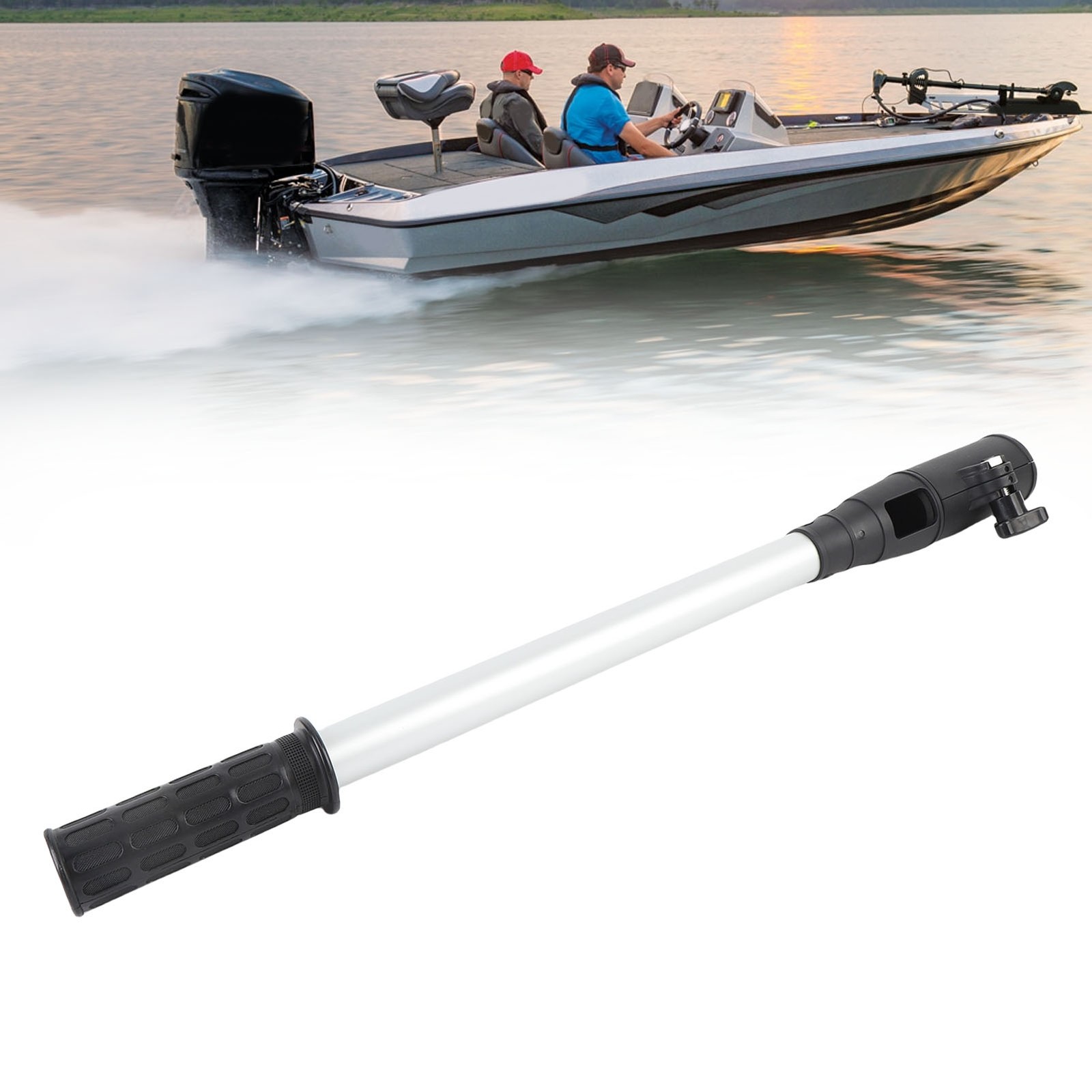 Aluminum Tiller Extension Handle Effortless Control For Outboard Motor Excellent